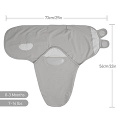 Soarwg Kids swaddle with Velcro closure for quick wrapping