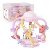 Socub pink star-sky sensory toy with sandglass for imaginative play
