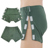 SOEDZUNG men's post-surgery tear-away underwear with open sides for breathable comfort.