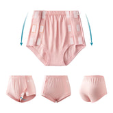 SOEDZUNG post-surgery tearaway underwear pink 2XL for comfortable recovery.