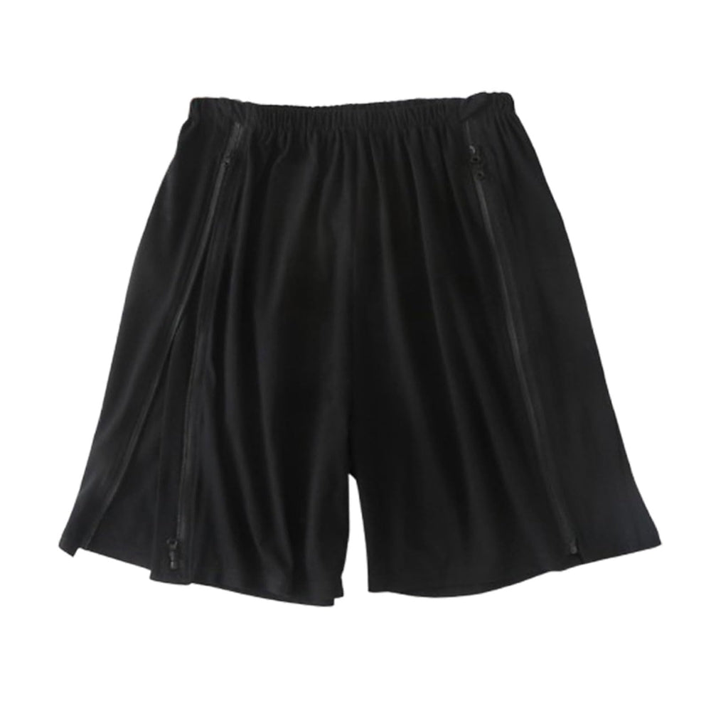 SOEDZUNG tear-away shorts with side zipper for quick dressing and access