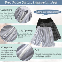 SOEDZUNG tear-away shorts with elastic waistband for secure, comfortable fit.