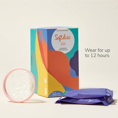 Softdisc leak prevention overnight and during daily activities.