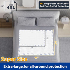 SOFYFINE pad features absorbent core delivering quick drying.
