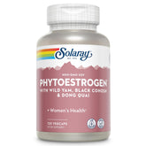 SOLARAY PhytoEstrogen wild yam capsules for hormonal balance potential.