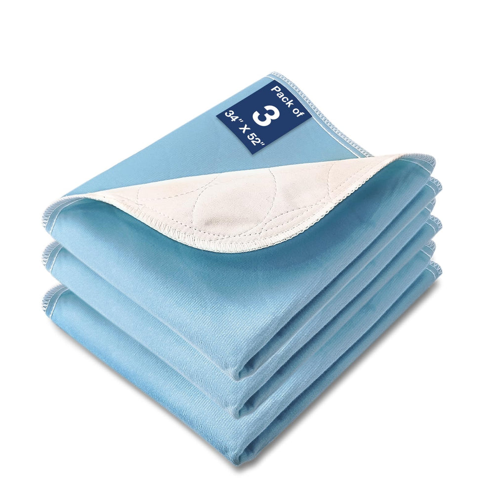 SOLOSHINE bed pad top layer soft for gentle protection.