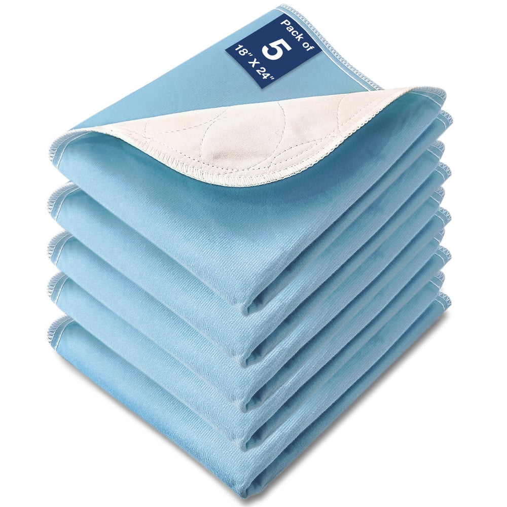 SOLOSHINE Washable Underpads top layer showing soft quilted waterproof protection