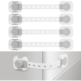 Songaa child safety cabinet straps pack 4 securing cabinets for a safer home.
