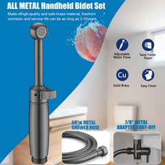 SonTiy bidet sprayer backflow preventer prevents cross-connection and leaks.