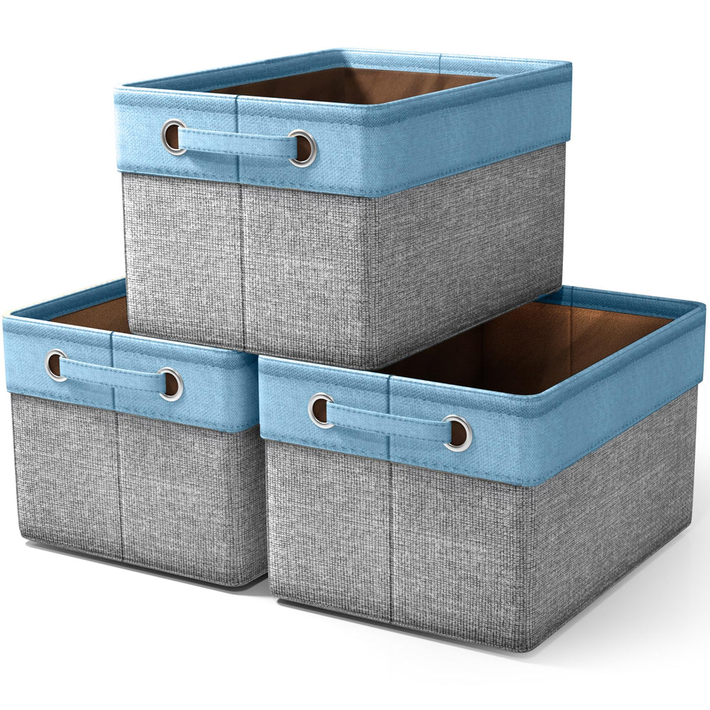 Sorbus Cubby storage bin with dual handles for easy transport and flexible organization