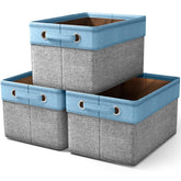 Sorbus Cubby storage bin with dual handles for easy transport and flexible organization