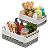 Sorbus wicker nursery set baskets keep essentials organized and accessible