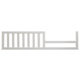 Sorelle Brittany Rail converts crib to toddler bed, supporting safer nights.