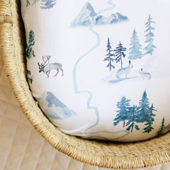Sorrel + Fern Halo BassiNest compatibility for easy bedside use.