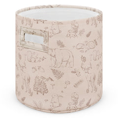 Sorrel + Fern Magic Forest basket keeps toys tidy and within reach.