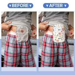 Sosation ostomy bag covers portable size for travel and quick changes.