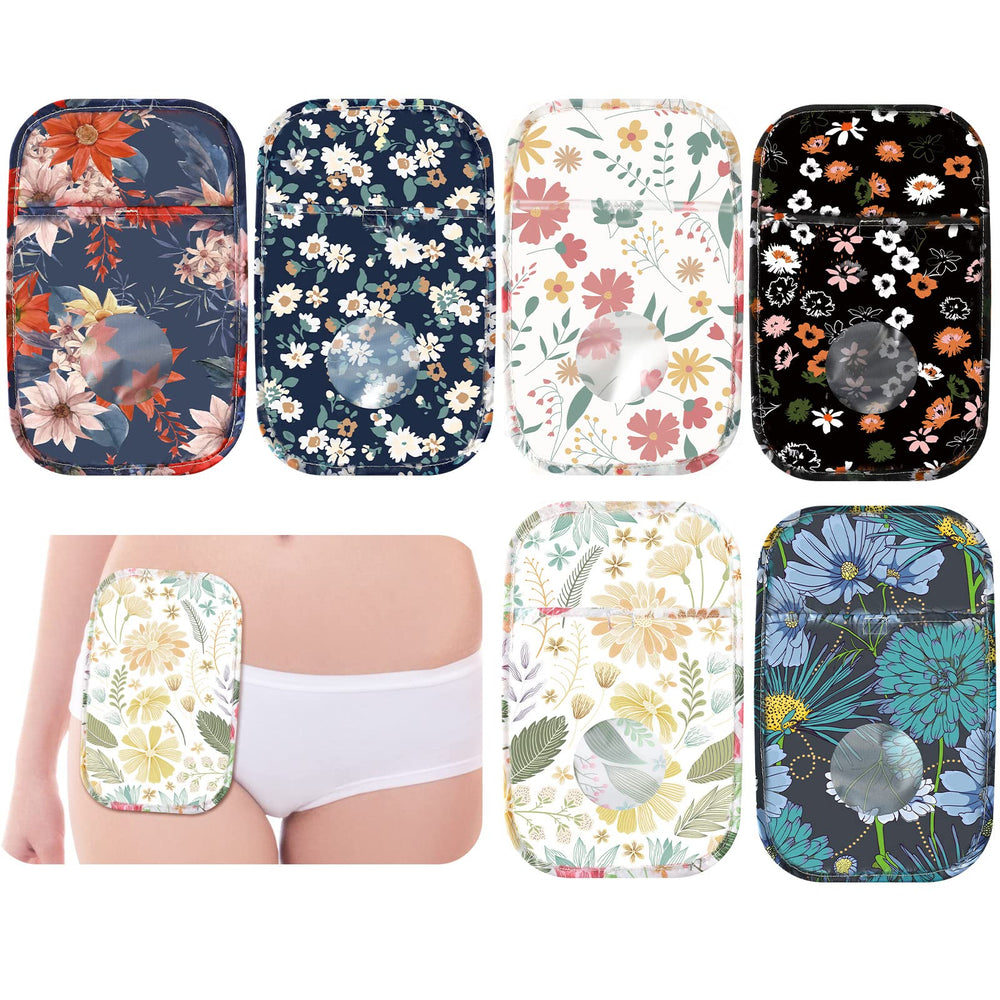 Sosation ostomy bag covers waterproof set of six for daily protection and style.