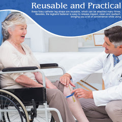 Sosation reusable catheter leg band ready for daily wear and cleaning
