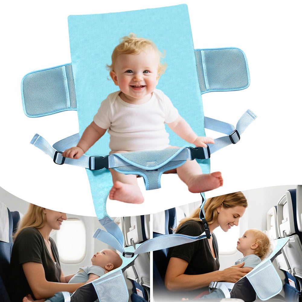 SOSORE toddler airplane bed front view with velvet panel for baby comfort.