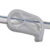 SoulGenie HealthAndYoga enema clamp side view for one-handed flow control.