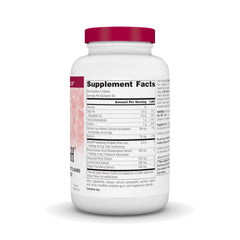 Back label view detailing dosage and quality on the Hot Flash bottle.