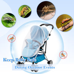 South to East car seat net offers breathable coverage for travel