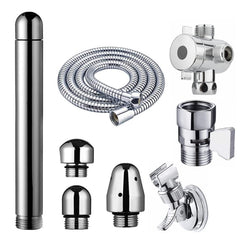 SOYESY complete shower enema system hose enables flexible, easy setup in your shower.