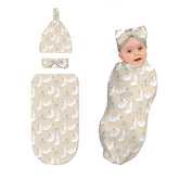 Sozzjile goose swaddle blanket close-up shows soft texture for gentle newborn warmth