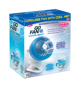 Spark Innovators Go Fan Cool Mist front view for on-the-go cooling