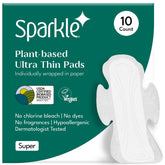 Sparkle Pads with wings, ultra-thin design for comfortable, secure daily protection.