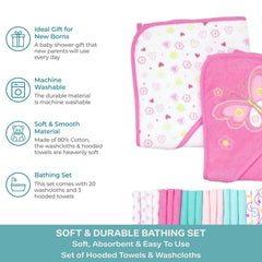 Spasilk 23-piece gift set ideal for baby showers and newborns