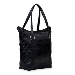 SPECTRA Baby USA Black Tote's sleek design blends with daily outfits