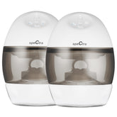 Spectra Premier wearable breast pump in-bra for hands-free pumping with quiet operation.