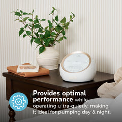 Spectra Synergy Gold dual adjustable pump touch-screen control enables quick setting changes.