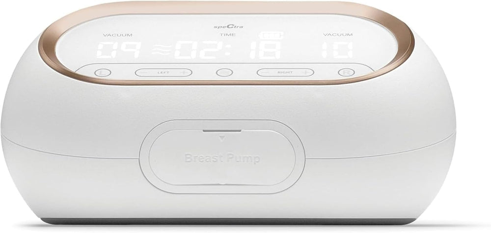 Spectra Synergy Gold portable dual pump for comfortable on-the-go breastfeeding.