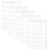 Spilt Milk five-pack muslin washcloths laid flat for softness and absorbency