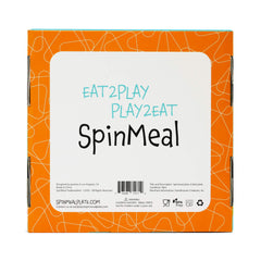 SpinMeal durable ceramic plate offers long-lasting use for busy family mealtimes