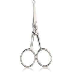 Spire baby nail scissors with rounded tip for gentle baby nail care.