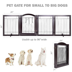 Spirich hallway configuration in espresso demonstrates adaptable space division for pets.