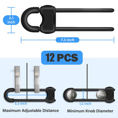 SPISPI tool-free installation cabinet locks allow quick setup on cabinets