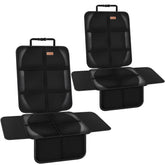 Spotmart car seat protector with large dimensions guards wide seats and gaps against crumbs.