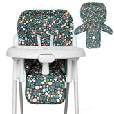 Sprouterie baby high chair cover with waterproof fabric protects chairs and reduces mess.