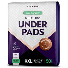 Stack Man heavy absorbency bed pad 30x36 for overnight protection