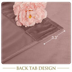 StangH Wild Rose Pink Curtains drapes on rod with tailored look
