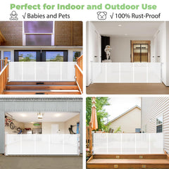 Stcockis indoor outdoor flexibility fits doorways, stairs, and porches.