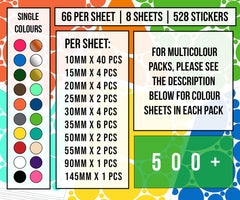 StickerDeen wall decals grey varied sizes demonstrate versatile arrangements.