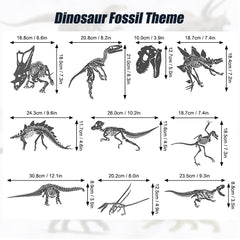 STNRST-IN glow-dinosaurs ceiling decor for kids, provides gentle glow for bedtime ambiance.