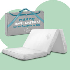 Stock Your Home foldable pack n play mattress pad for portable infant comfort