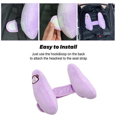StoHua Plush soft-cover closeup shows cozy material for gentle neck support.