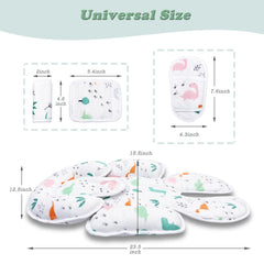StoHua universal seat pad demonstrating compatibility with car seats and strollers
